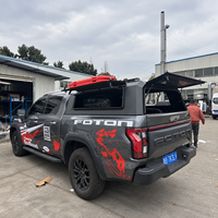 Hardtop en alliage d'aluminium pour pick-up FOTON Tunland 2019-2026 Double Cabine, étanche, verrouillable, installation sans perçage