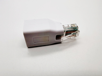 Adaptador Ethernet RJ45 8P8C FTP STP UTP Cruzado, Conector de Extensión de Red LAN RJ45 Macho a Hembra para Cat 6 5e 5