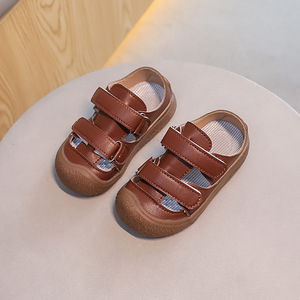 Sandales pour tout-petits antidérapantes à semelle souple, sandales de plage pour garçons et filles, sandales de sport d'extérieur, chaussures d'été décontractées en caoutchouc pour enfants - Product Image 6