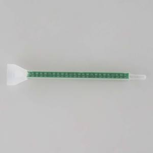 Mezclador estático de resina, boquillas de mezcla, epoxi <span class=keywords><strong>Duo</strong></span> de <span class=keywords><strong>verde</strong></span> Rectangular, 06-24 (boca de campana) - Product Image 3