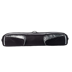 <span class=keywords><strong>Bolsa</strong></span> de esquí para snowboard de viaje acolchada de tamaño personalizado con forro resistente al agua de alta calidad negra - Product Image 2