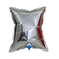 Sac d'emballage d'huile de qualité alimentaire 10L en Bag-in-Box, emballage aseptique pour vin rouge liquide, sac BIB avec bec verseur pour café, boissons, bière