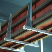 Serre-joints de coffrage en acier Q235/Q500 réglables électriquement avec coin pour poutre et colonne en béton carrée, construction rapide