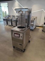 Friteuse à pression de machine de poulet de Broaster de KFC de PFE-H1800 de 6 têtes avec le système de filtre à huile avec le levage automatique