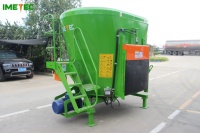 Nouveau mélangeur vertical stationnaire IMETEC 9JGL pour l'alimentation des vaches/bovins, mélange d'aliments, garantie de 2 ans, longue durée de vie