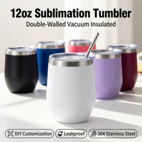 Taza de Café de Acero Inoxidable de 12 oz, Libre de BPA, con Forma de Huevo, Doble Pared, Aislamiento Térmico al Vacío, Vaso para Vino con Logotipo Grabado con Láser
