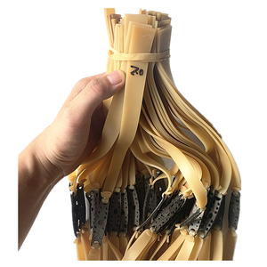 Dickes und Strapazierfähiges Gummiband für Outdoor-Jagd-Schleuder-Zubehör, <span class=keywords><strong>3</strong></span> Stück, 1,5 mm und <span class=keywords><strong>2</strong></span> mm Breite, Hochwertiges Latex - Product Image 1