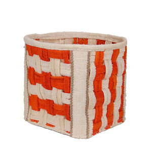 Wholesale custom handcrafted furniture, decorative baskets, natural loofah material <b>storage</b> <b>blue</b> - Product Image 1