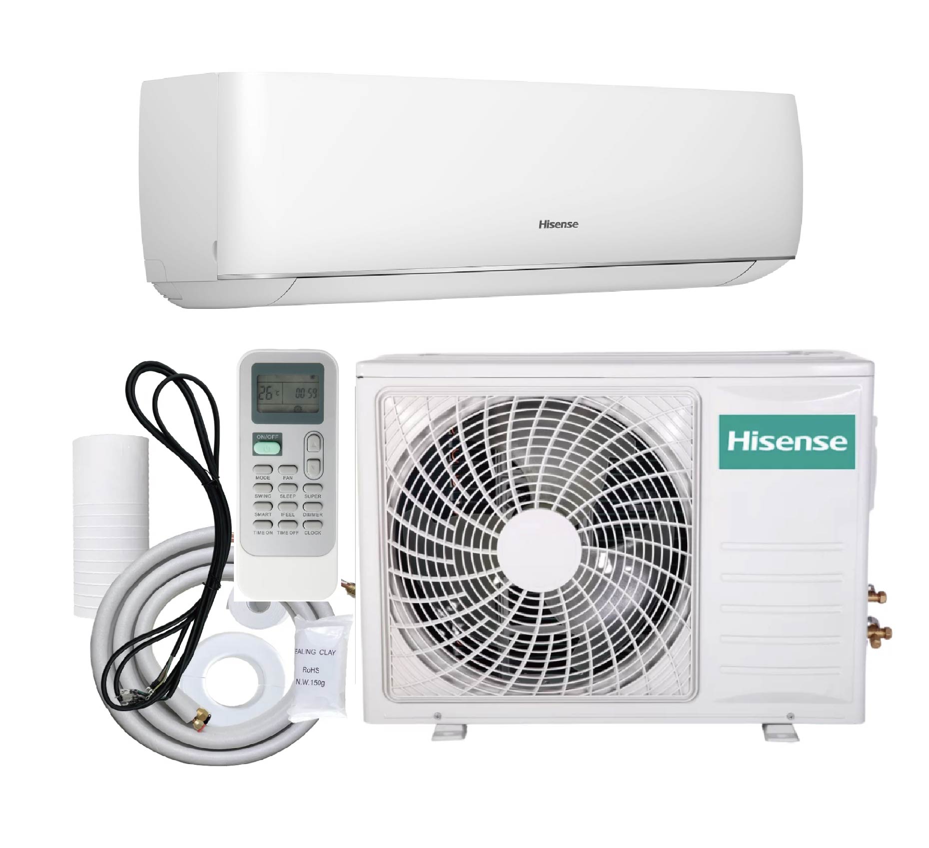 Hisense 12000BTU инвертор кондиционера охлаждения и отопления Сплит Тип Настенный Кондиционер заводские цены