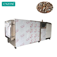 Machine de lyophilisation sous vide CNZTM de haute qualité avec moteur PLC pour crevettes, fruits de mer, usage commercial et restauration, capacité 100 kg, pour usine d'huile de cuisson, certifiée CE