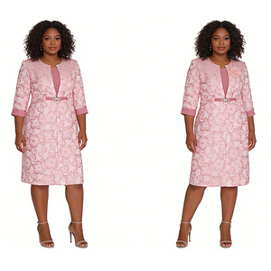 Trajes Elegantes Clásicos para Mujer, Tallas Grandes, Ropa para Iglesia, Traje Turco para el Domingo, Vestido de Negocios - Product Image 1