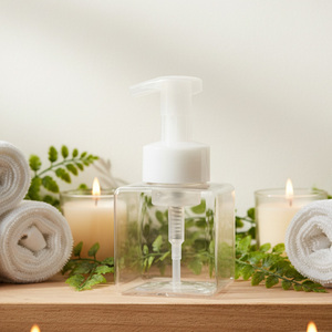 Dispenser Bottles Pump 150ml Hand <strong>Spray</strong> Black 100ml Empty Foaming Face Wash Plastic 8 Oz Soap Cleansing Foam Bottle - Product Image 1