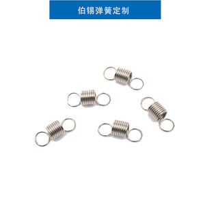 Stainless Steel Double-Ended Tension Spring Industrial <b>Hardware</b> Spring Left Hand Right Hand Stretching Use - Product Image 3