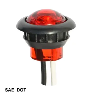 0.75 "Mini Round LED Marker & Clearance 1 Doide led marker light