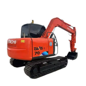 Mini excavadora sobre orugas de 7 toneladas, excavadora Hitachi ZX70 a la venta, precio bajo - Product Image 1