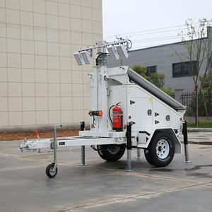 Tour d'éclairage mobile solaire VTS3P-L neuve d'usine, en acier, portable et fiable pour l'exploitation minière - Product Image 3