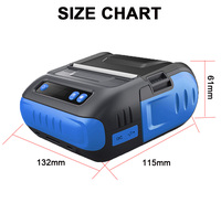 Pemasok Produsen MHT-P29L Printer Label Thermal Mini Portabel Nirkabel BT USB 80mm POS Barcode Mobile Android IOS