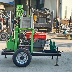 Perfuratriz Rotativa Portátil a Diesel sobre Rodas para Poços de Água e Sondagens em Minas - Product Image 5