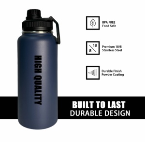 12Oz 18Oz 25Oz 32Oz 40Oz 304 Khác Nhau Có Nắp Đậy Biểu Tượng Tùy Chỉnh Thể Thao Uống Chai Thép Không Gỉ Chân Không Cách Nhiệt Chai Nước Cho Phòng Tập Thể Dục - Product Image 4