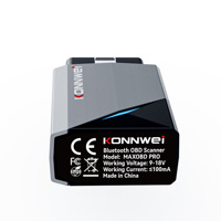 Wireless Bluetooth OBD2 Diagnostic Scanner KONNWEI MAXOBD PRO Full System Code Reader with Free App Lifetime Updates