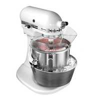 KITCHENAID 5KPM5 Robot Pâtissier Professionnel Multifonctionnel sur Socle pour la Restauration, Mélangeur de Pâtisserie et Pétrin à Pain