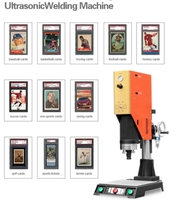 Machine de soudage ultrasonique professionnelle Qisheng 2600W 220V à réponse rapide 20KHz pour boîtiers de cartes sportives Pokémon CF – Nouveauté usine