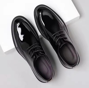 Chaussures en cuir Oxford pour hommes, dessus en cuir véritable, bout fermé, à enfiler, imperméables, pour le bureau et la carrière, Bangladesh - Product Image 3