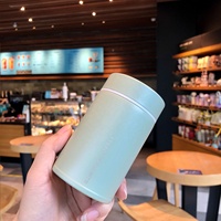 Mini termo de acero inoxidable con logotipo personalizado, caja térmica de almuerzo, contenedor de tarros de comida, termo aislado al vacío para sopa, calentador de alimentos