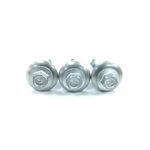 Vente en gros personnalisée # 8 Vis de fixation en acier inoxydable pour charpente, tête ovale 305, nickel/nylon, système de mesure métrique, <span class=keywords><strong>classe</strong></span> <span class=keywords><strong>4</strong></span>.8 - Product Image 5