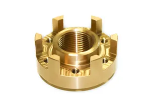 Kim Loại Quý Phần Cứng Brass Các Bộ Phận Công <span class=keywords><strong>CNC</strong></span> Mached Bronze Với Sơn Bột Kết Thúc Đồng Gia Công - Product Image 2