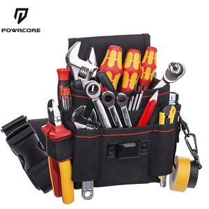 Powacore กระเป๋าคาดเอวสำหรับช่างไฟฟ้าโพลีเอสเตอร์600D น้ำหนักเบากระเป๋าเครื่องมือช่างไฟฟ้าแบบพกพากันน้ำ - Product Image 1