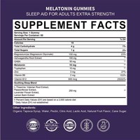 Aeglewell OEM Marque Privée Gummies à la Mélatonine Uber Sommeil Profond Gummies à la Mélatonine Naturelle Aide au Sommeil Gummies à la Mélatonine