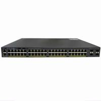 Boutique original Cisco 2960X serie 48 puertos Gigabit Ethernet Switch, conmutador de red industrial de la serie de los interruptores de la red de la empresa