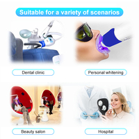 Appareil de blanchiment dentaire professionnel à LED haute puissance, lumière bleue, machine à blanchir les dents