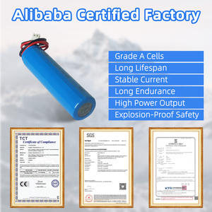 OEM 18650 3.7V 2200mAh リチウムイオン電池パック 充電式 2200mAh リチウムイオン電池 - Product Image 3