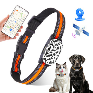เครื่องติดตาม GPS สำหรับสัตว์เลี้ยง 4G ติดตามตำแหน่งแบบเรียลไทม์ กันน้ำ สำหรับสุนัขและแมว พร้อมการเชื่อมต่อบลูทูธและแอปแผนที่ - Product Image 1