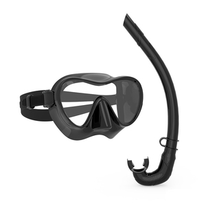 Set <span class=keywords><strong>de</strong></span> Máscara <span class=keywords><strong>de</strong></span> Snorkel con Tubo <span class=keywords><strong>de</strong></span> Silicona Pura <span class=keywords><strong>de</strong></span> Grado Alimenticio, Anti-Fugas y Anti-Vaho para <span class=keywords><strong>Buceo</strong></span> y Natación Subacuática - Product Image 3
