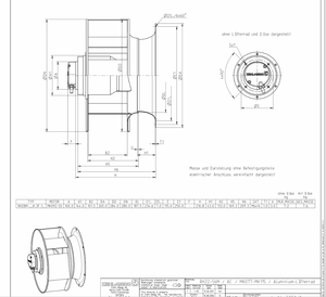 ZIEHL-ABEGG RH28M-2EK.3F.1R MKO92-2DK.10.U 3.9A 890W 460V AC 850W 3180RPM 2565m 3/H 280mm <span class=keywords><strong>ร</strong></span>อง<span class=keywords><strong>ร</strong></span>ับพัดลมระบายความ<span class=keywords><strong>ร</strong></span>้อน - Product Image 4