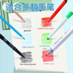 Crayons pastel bon marché A4 B5, 20 feuilles, pour peinture, croquis, dessin, pour artistes débutants, enfants, étudiants, livre d'art - Product Image 4