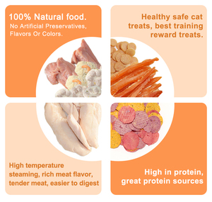 Snacks Saludables para Perros Directo de Fábrica, Sabores a Pollo, Pato, Pera, <span class=keywords><strong>Naranja</strong></span>, Papaya y Calabaza, <span class=keywords><strong>Golosinas</strong></span> al por Mayor para Perros y Gatos - Product Image 5