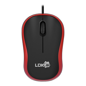 เมาส์ออปติคอลแบบมีสาย Ldk.ai 3 ปุ่ม USB สำหรับมือขวา สำหรับเดสก์ท็อป แล็ปท็อป เล่นเกม ใช้ในสำนักงาน - Product Image 4
