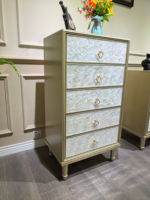 Commode en bois à tiroirs multiples sur mesure, meubles de chambre à coucher, armoire de rangement en bois, 3/5 tiroirs, commode d'angle moderne