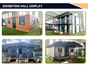 10 फीट 20 फीट 30 फीट 40ft हल्के स्टील तह विस्तार कंटेनर हाउस वाटरप्रूफ/इन्सुलेट/ध्वनि प्रमाण आधुनिक प्रीफैब - Product Image 2