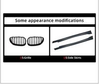 Nouveau kit carrosserie E60 pour mise à niveau E60 vers pare-chocs avant/arrière M-Tech et ensemble de jupes latérales Série 5 2004-2010