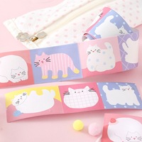 1 rouleau de ruban adhésif plat pour journal intime, motifs de chats mignons, pour Bullet Journal et projets DIY
