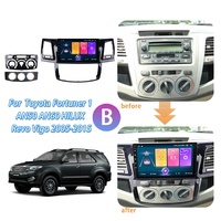 Autoradio Android pour Toyota Fortuner/Hilux (2005-2015) avec CarPlay sans fil, DSP et navigation GPS