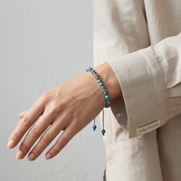 Bracelet en pierres naturelles de jaspe impérial argenté vintage antique de 18 couleurs pour femmes, bijoux en pierres précieuses ajustables bohèmes, vente en gros