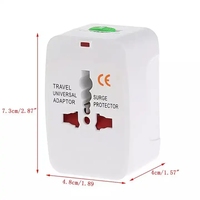 Adaptateurs de voyage universels avec double chargeur USB Chargeur mural tout en un
