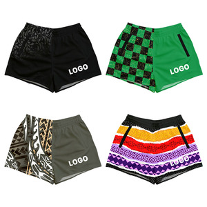 Pantalones Cortos Deportivos Australianos Personalizados con Bolsillos con Cierre, Pantalones Cortos <span class=keywords><strong>de</strong></span> <span class=keywords><strong>Rugby</strong></span> para Hombre y Mujer, para Gimnasio, Pesca, Playa, Piscina, Casuales, <span class=keywords><strong>de</strong></span> 5 Pulgadas - Product Image 6