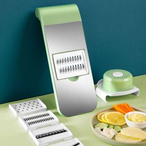 Hachoir à légumes multifonctionnel 7-en-1 pour cuisine, trancheuse manuelle de légumes - Product Image 1